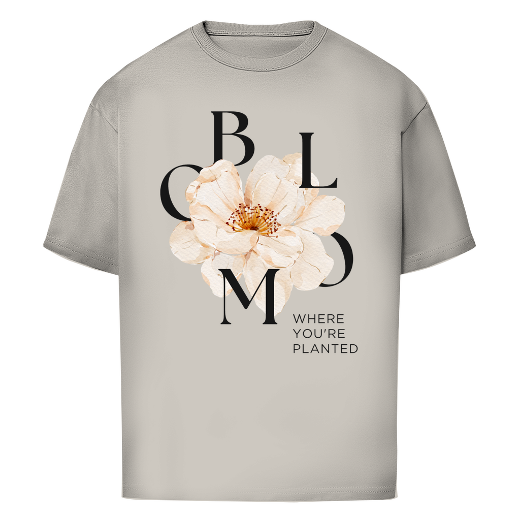 Oversize T-Shirt Happy Bloom