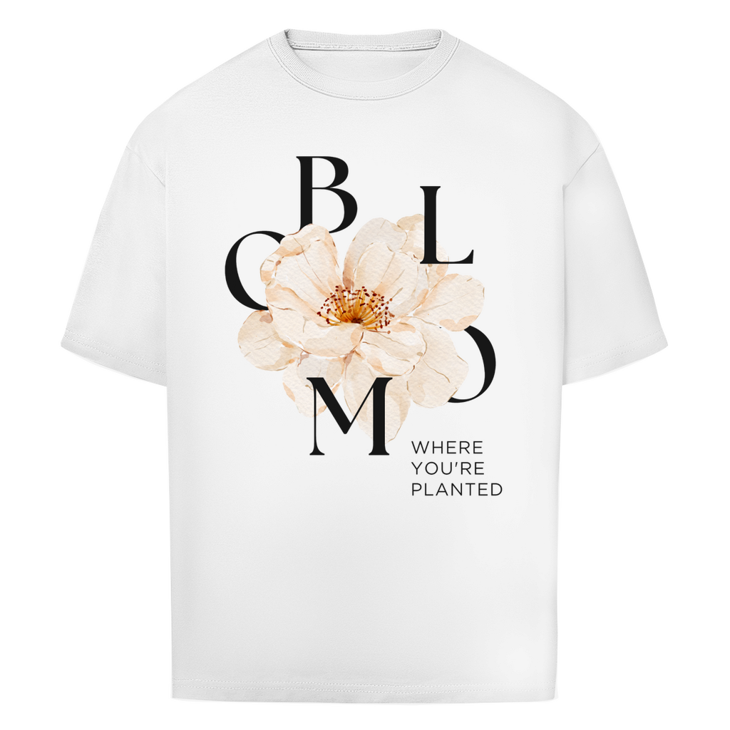 Oversize T-Shirt Happy Bloom - Tif&Stif