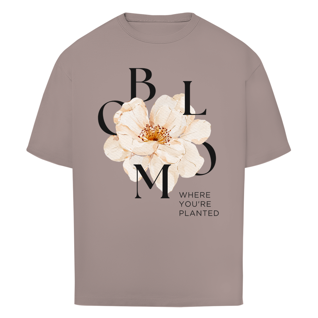 Oversize T-Shirt Happy Bloom