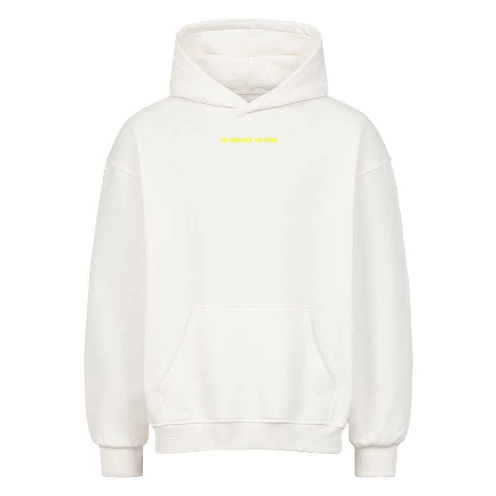 VACANCY Oversized Hoodie to smart to fail