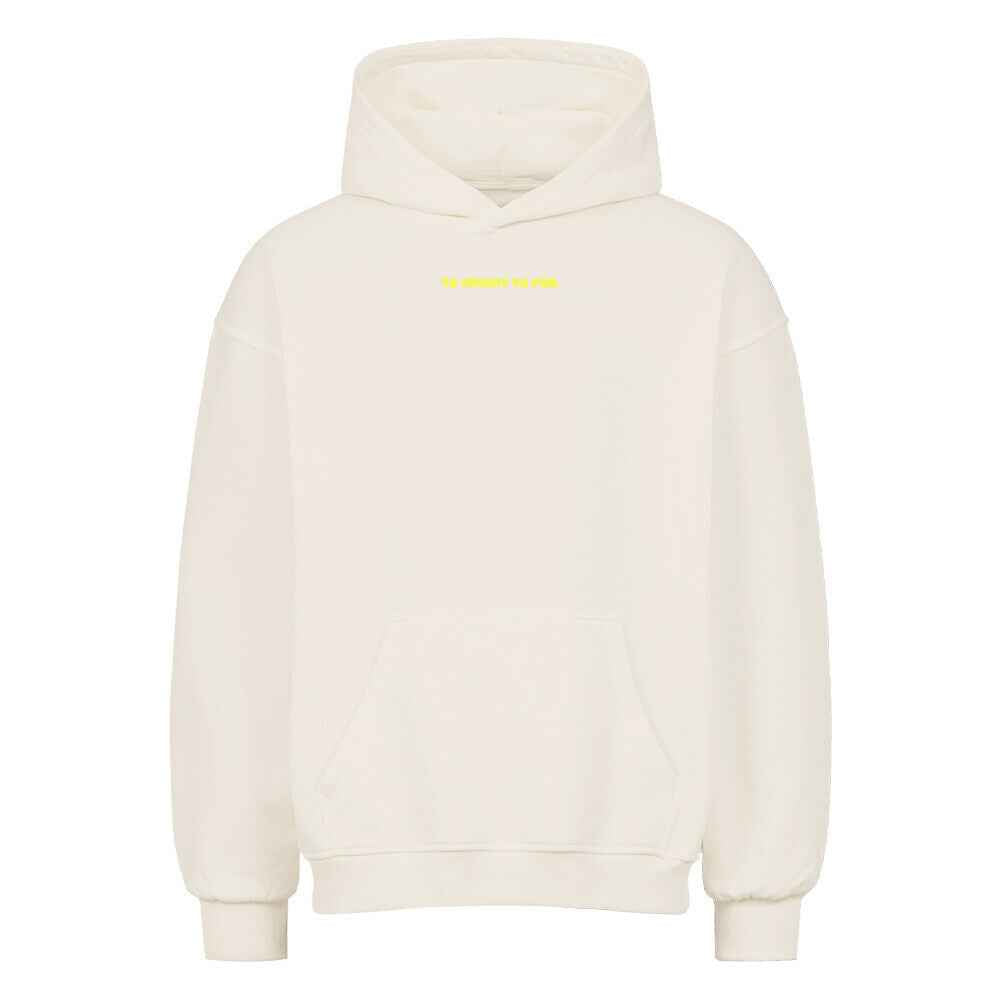 VACANCY Oversized Hoodie to smart to fail