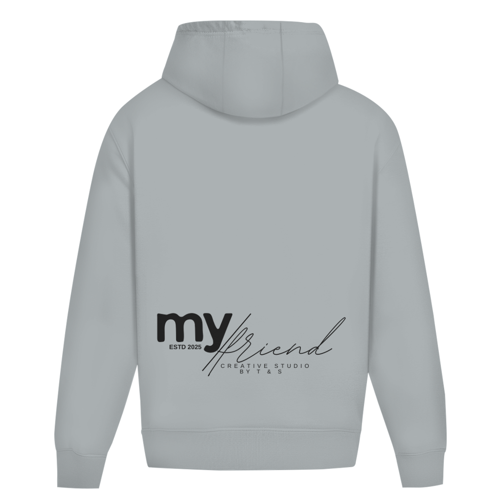 Oversize Hoodie Ohne Kordel My Friend