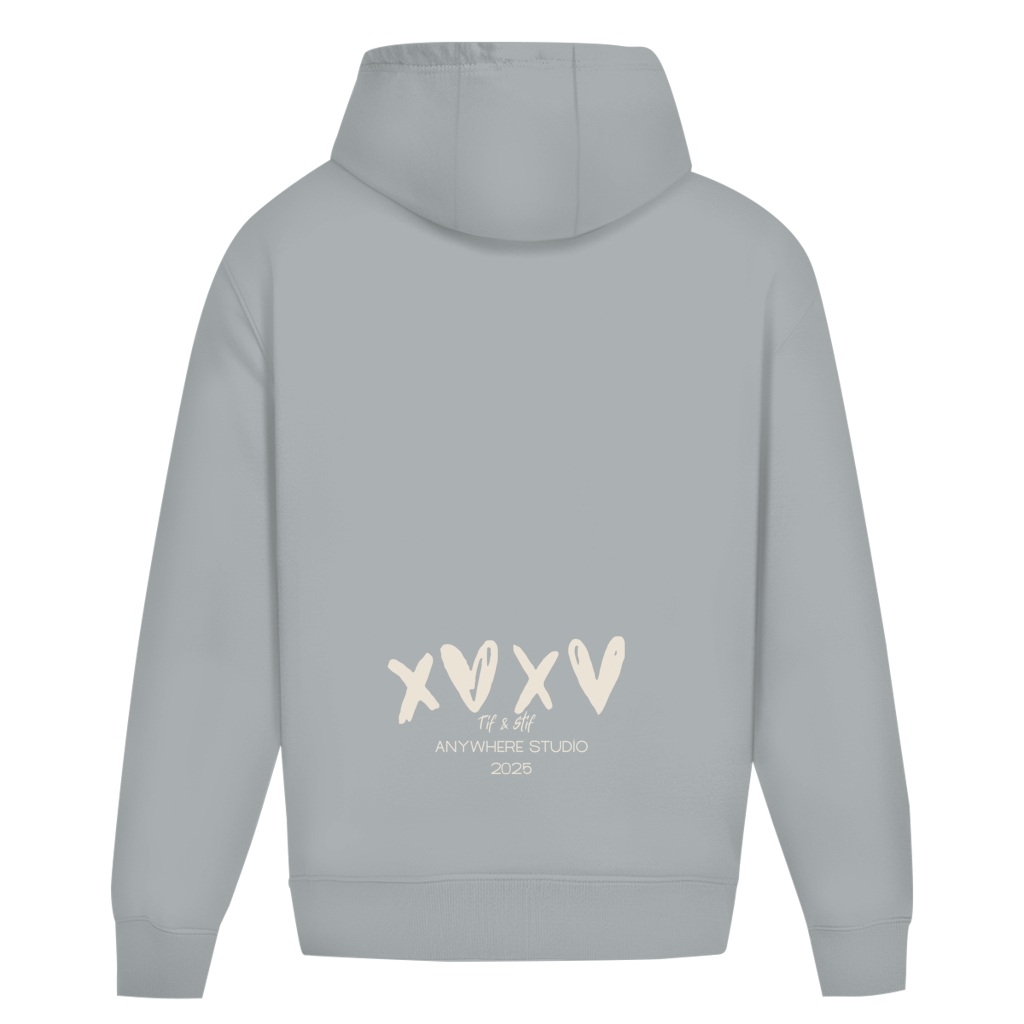 Oversize Hoodie Ohne Kordel xoxo