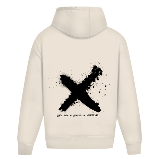 Oversize Hoodie Ohne Kordel X