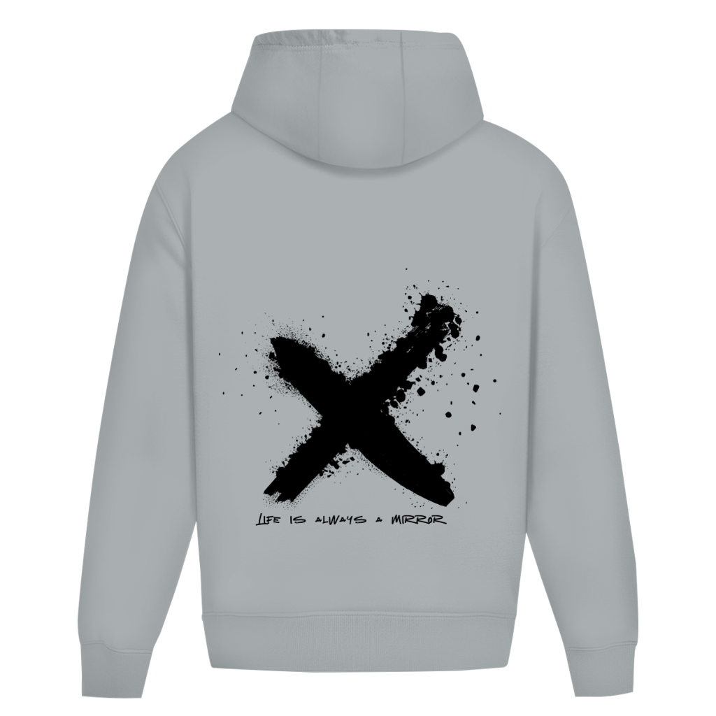 Oversize Hoodie Ohne Kordel X