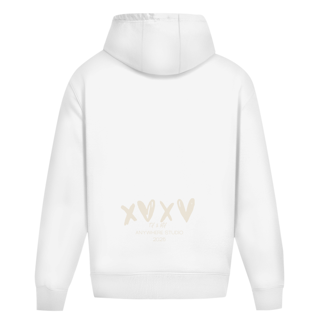 Oversize Hoodie Ohne Korde xoxo