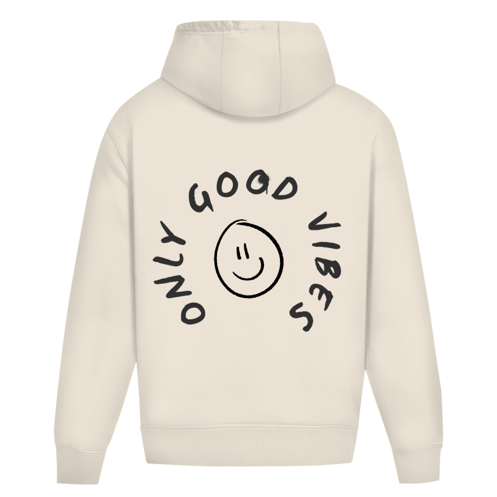 Oversize Hoodie Ohne Kordel Only Good Vibes