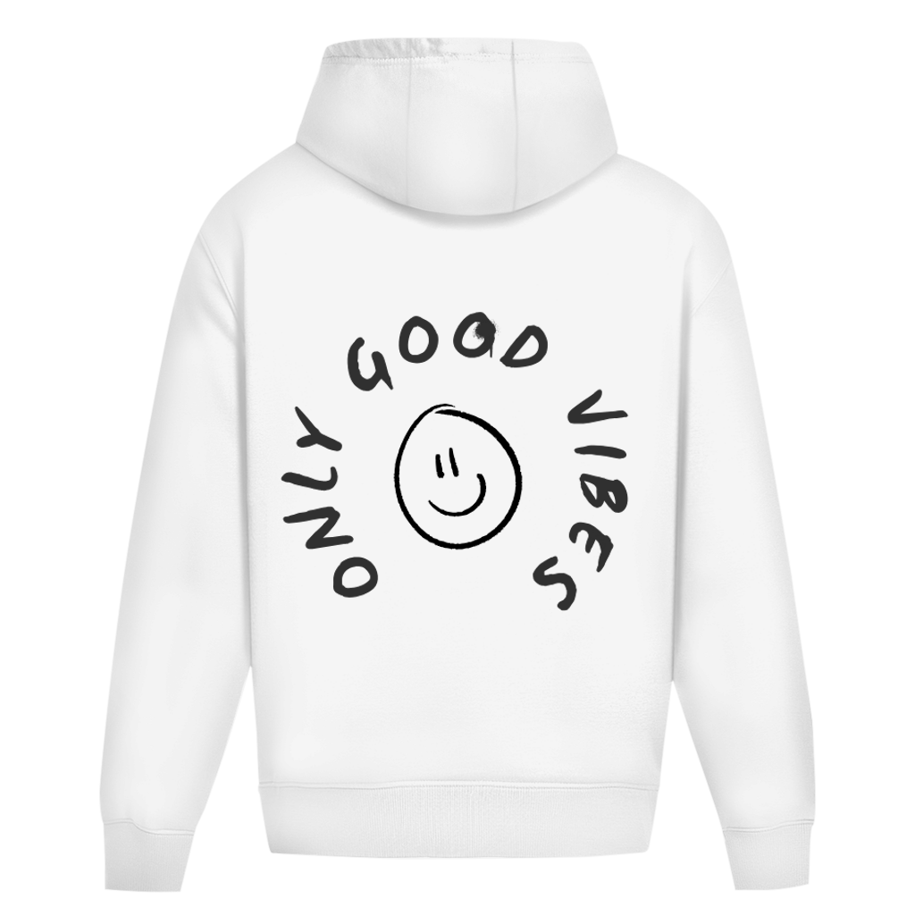 Oversize Hoodie Ohne Kordel Only Good Vibes