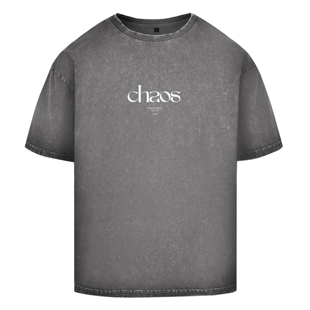 Oversize Washed T-Shirt chaos