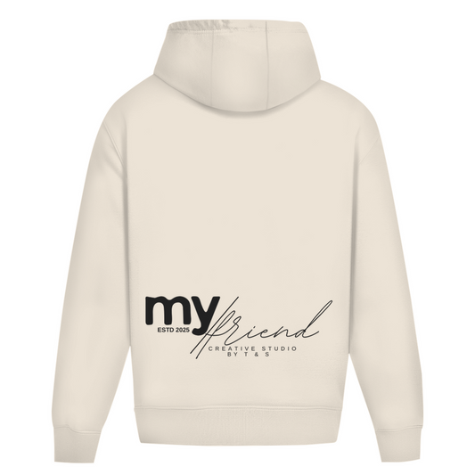 Oversize Hoodie Ohne Kordel My Friend