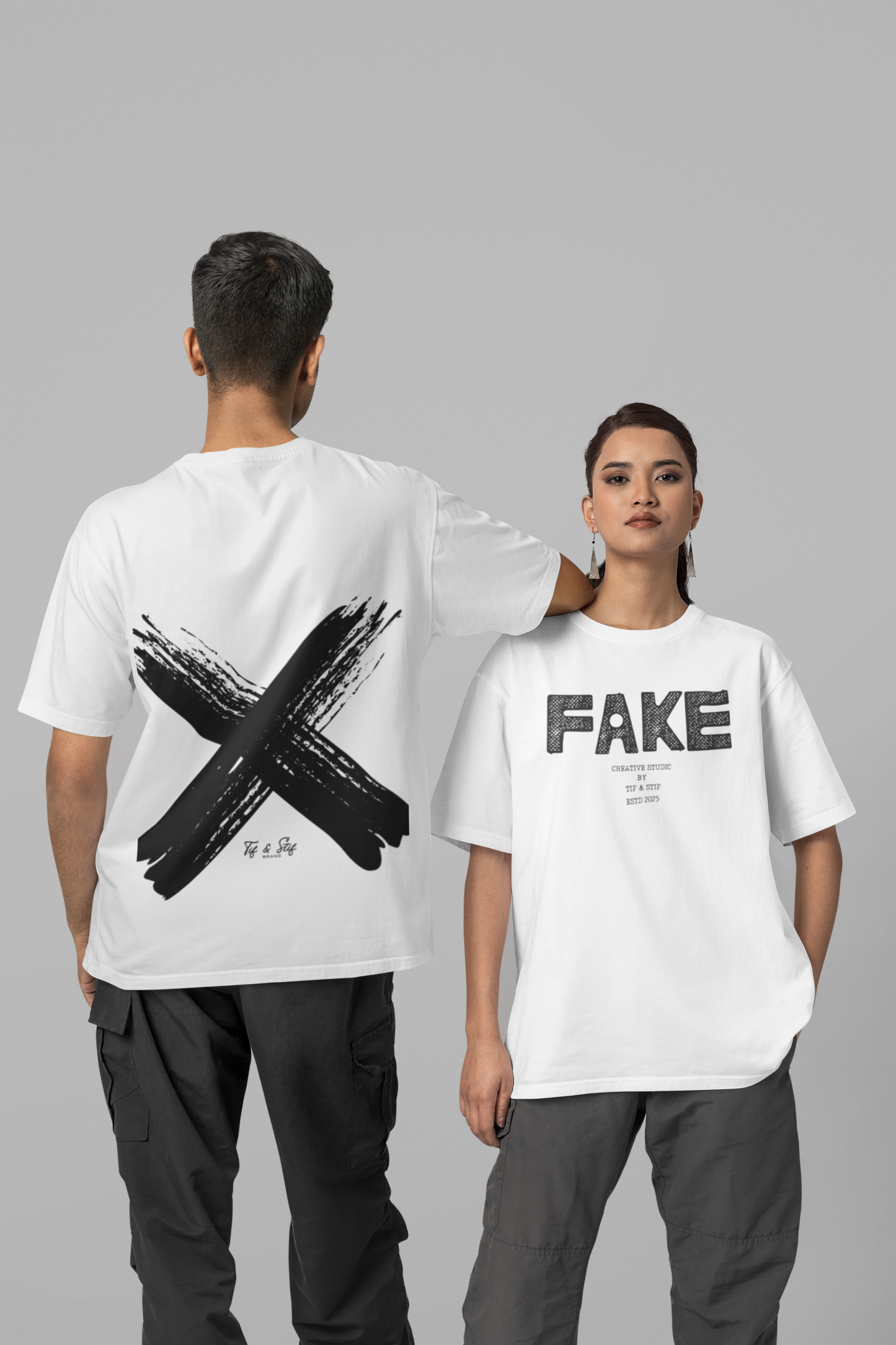 Oversize T-Shirt Fake